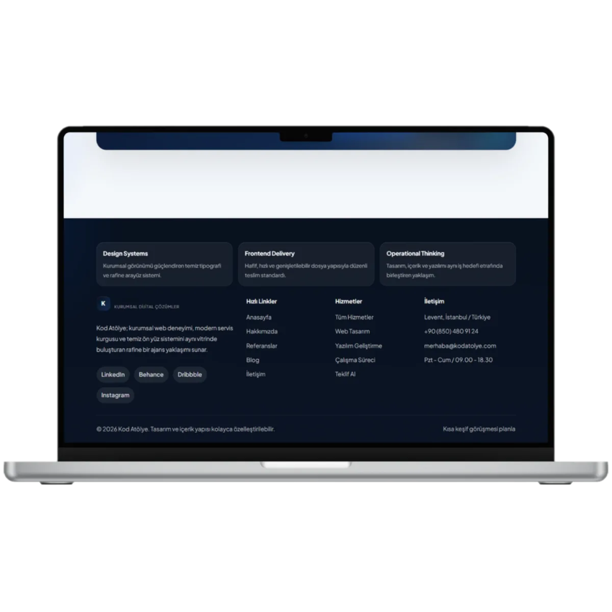 Ücretsiz Ajans HTML Teması