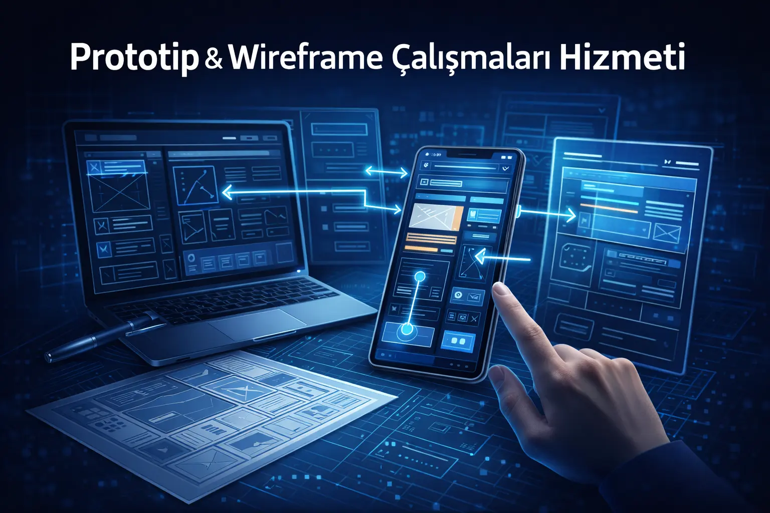 Prototip & Wireframe Çalışmaları