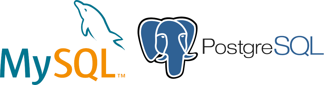 MySQL / PostgreSQL logosu