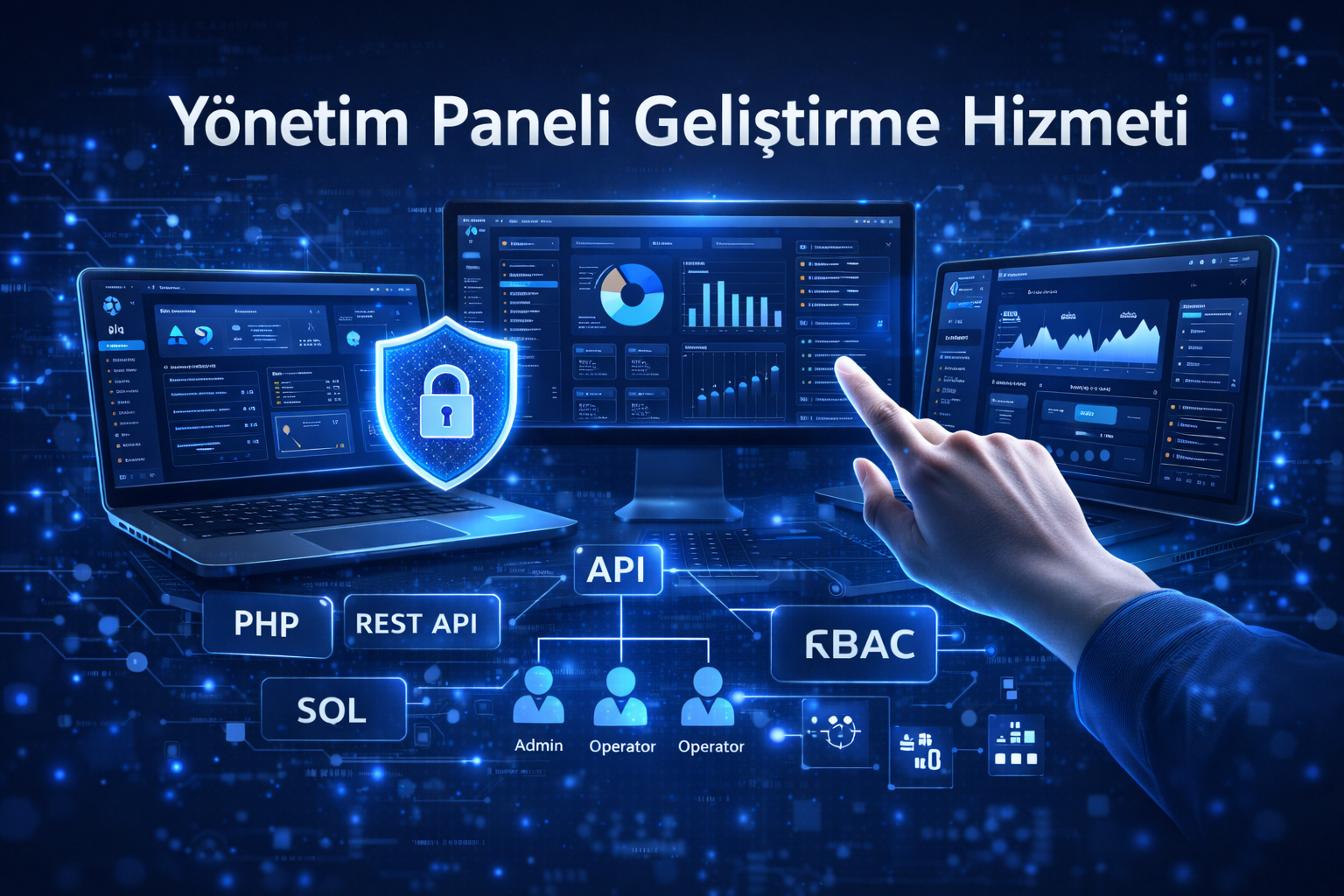 Yönetim Paneli Geliştirme