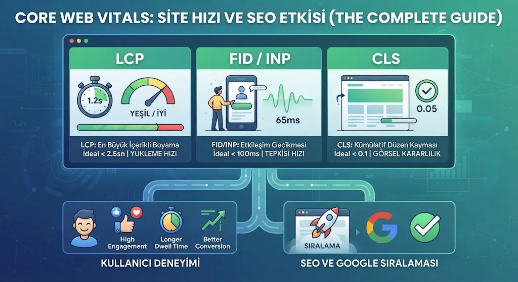 Core Web Vitals Nedir? Site Hızının SEO'ya Etkisi