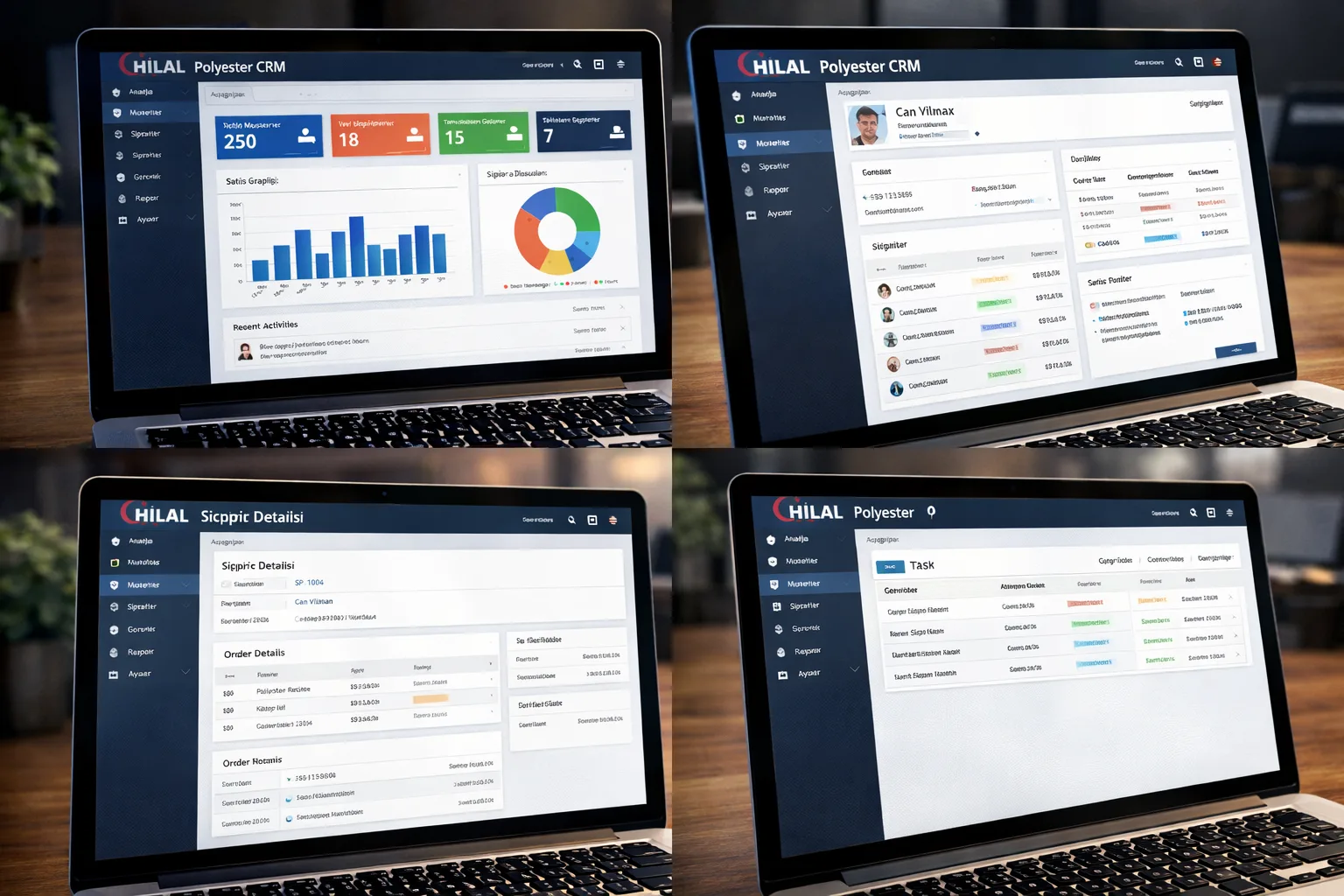 Hilal Polyester CRM Yazılımı